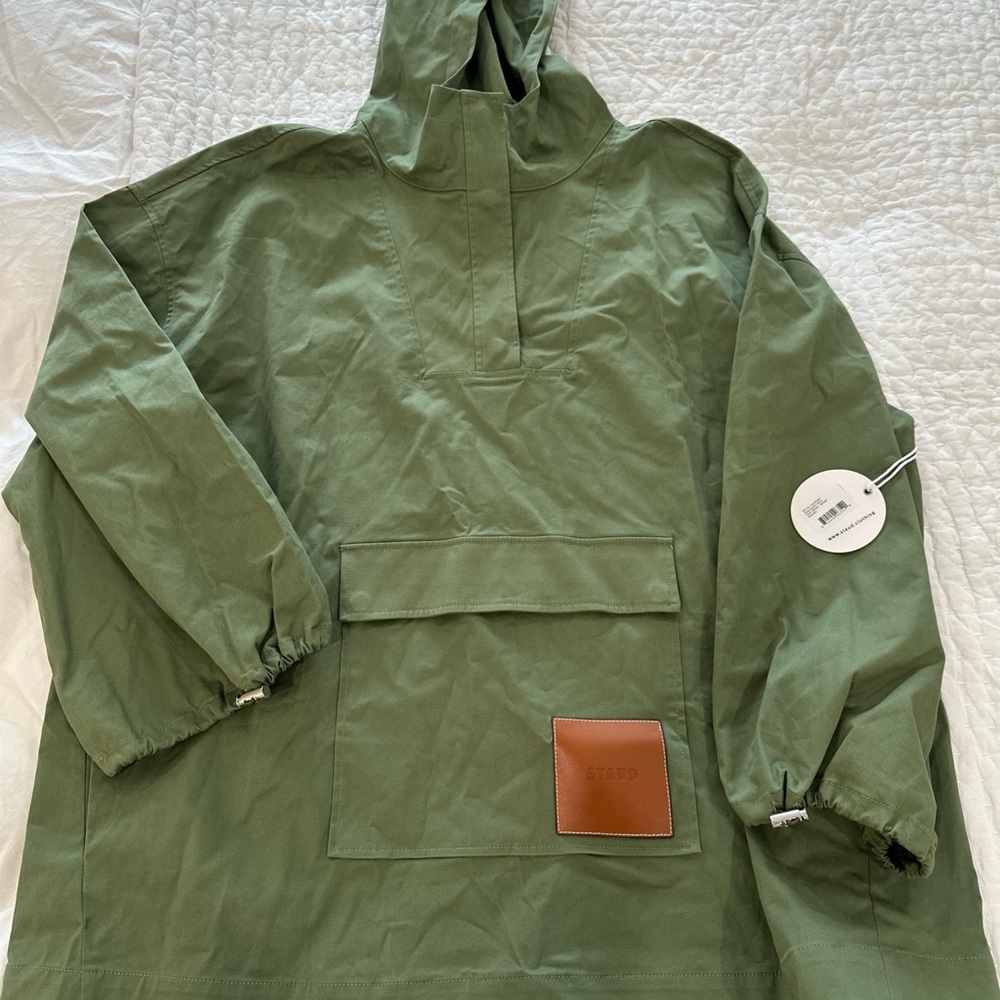 Staud Moss Green Anorak